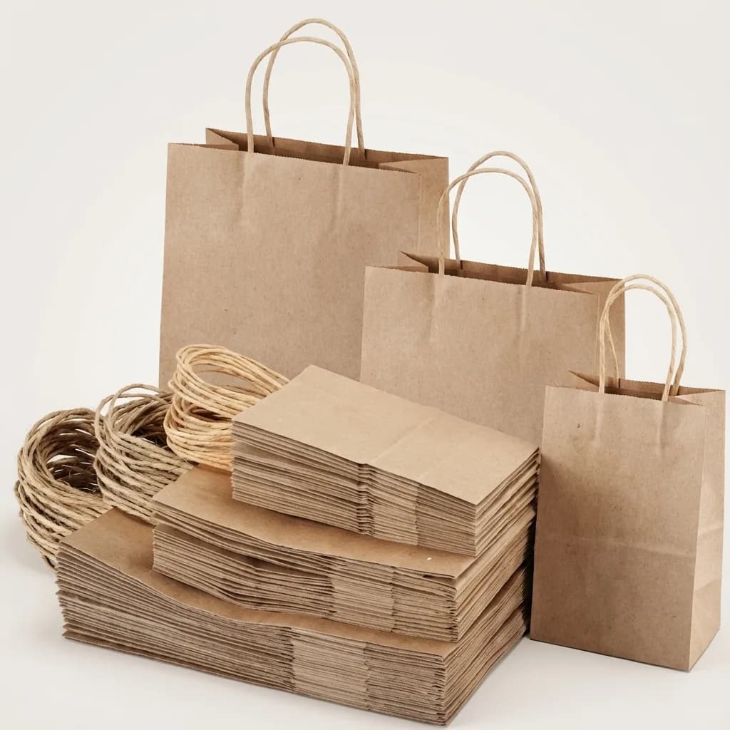 Square Bottom SOS Paper Bags